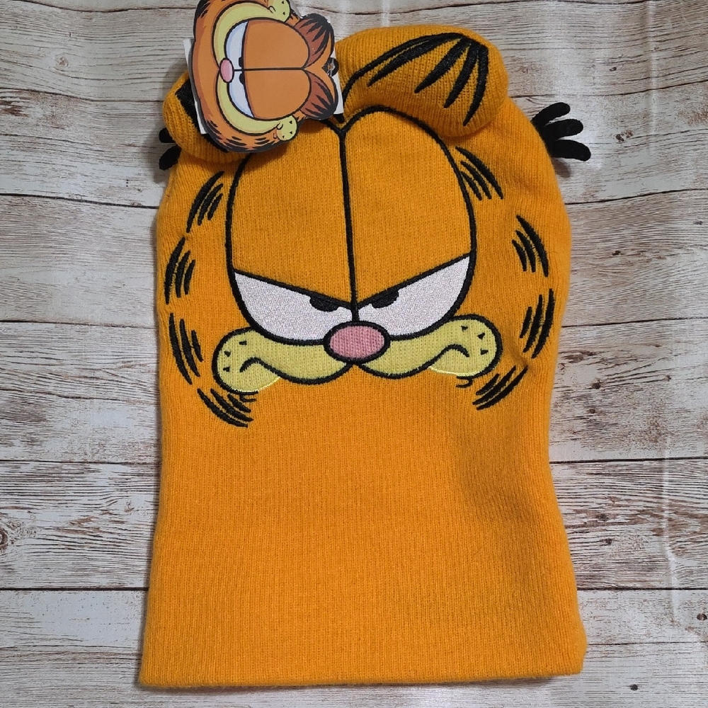 Garfield Kids Orange Beanie Hat